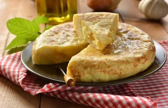 Kartoffelomelette aus Spanien